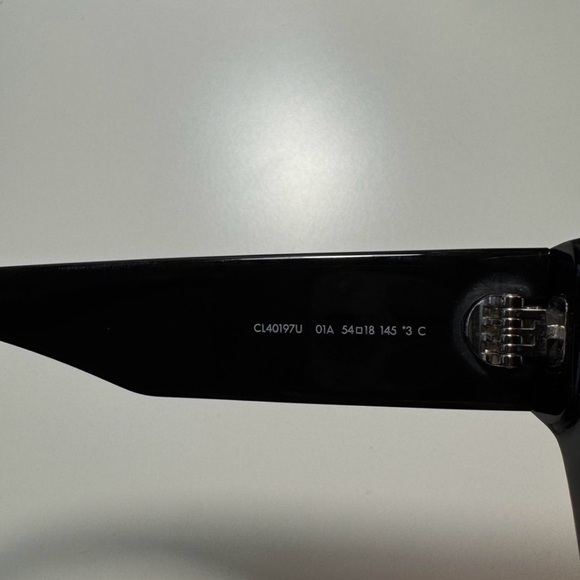 Celine Black Sunglasses - Picture 4 of 6